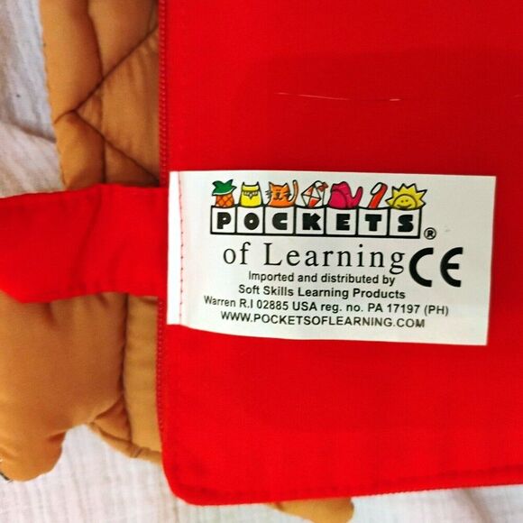 Pockets of Learning Right at Home Quiet Book Animal Activity Busy Book Toddlers - Picture 9 of 9